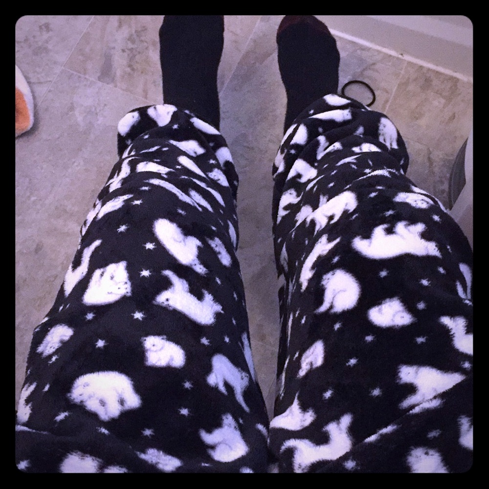 Soft polar bear pj’s
